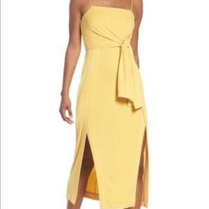 Cmeo Collective Recollect Slinky Side Tie Midi